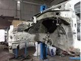 Лонжерон передний левый Kia Rio