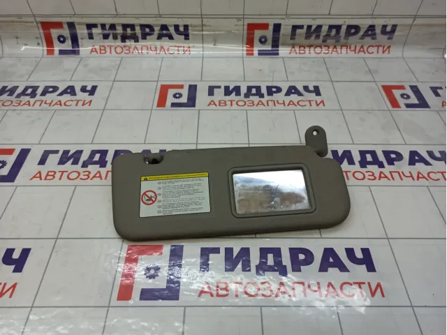 Козырек солнцезащитный правый Kia Rio 852201R0208M