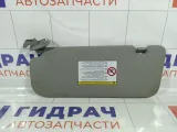 Козырек солнцезащитный правый Kia Rio 3 852201R0208M