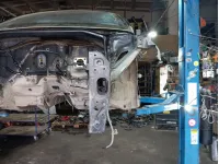 Лонжерон передний левый Kia Rio