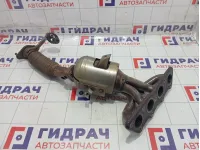 Коллектор выпускной с катализатором Kia Rio (FB) 285002BSB2