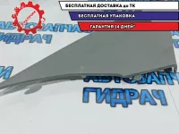 Обшивка стойки левая задняя Kia Rio 3 858504Y000. Дефект. Царапина. Сломаны 2 крепления.
