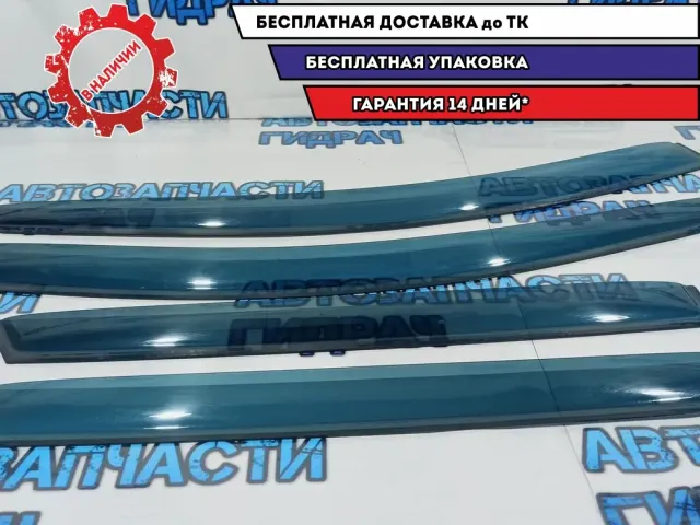Комплект ветровиков бокового стекла Kia Rio 3 .