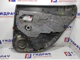 Обшивка двери задней левой Kia Rio 3 833014Y500WK. Царапины.