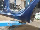 Порог со стойкой левый Kia Rio 3 71401-4YB00. Ремонтировался, есть шпаклевка.