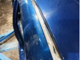 Крыша Kia Rio 3 67111-4Y000. Сколы ЛКП,вмятины, красилась левая сторона.