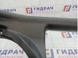 Накладка порога внутренняя задняя левая Kia Rio 3 858754Y000WK. Царапины, сломано крепление.