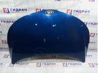 Капот Kia Rio 3 66400-4Y000. Мелкие царапины ЛКП. Ремонтировался.