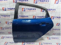 Дверь задняя левая Kia Rio 3 77003-4Y000. Ремонтировалась.