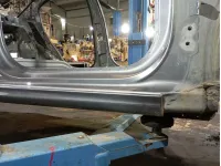Порог со стойкой правый Kia Rio 4 (FB) 71322-H0D00