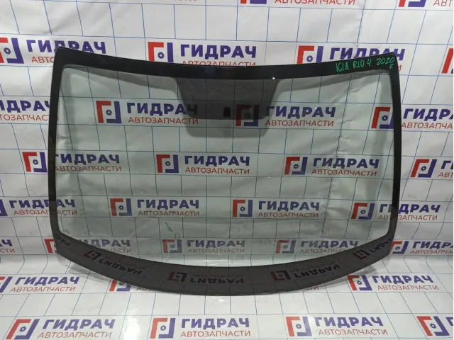 Стекло лобовое Kia Rio 4 рестайлинг 86110-H0050. Скол.