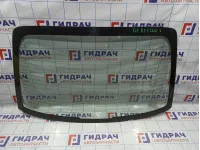 Стекло заднее Kia Rio 4 рестайлинг 87110-H0000. Дефект контакта обогрева, скол.