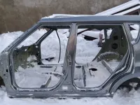 Порог со стойкой левый Kia Soul