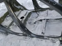 Порог со стойкой правый Kia Soul