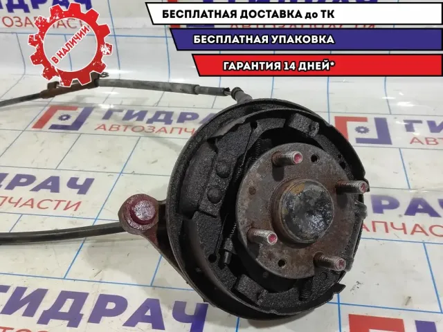 Кулак поворотный задний левый Kia Spectra 0K2A326120D. В сборе.