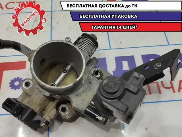 Заслонка дроссельная механическая Kia Spectra 0K30E-13640.