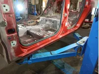 Порог со стойкой левый Lada Vesta