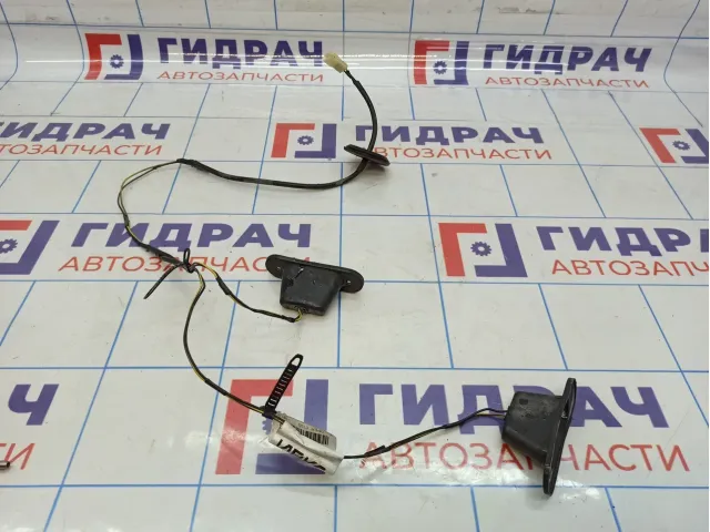Проводка фонаря подсветки номера Lada Granta