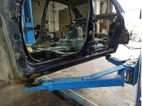 Порог со стойкой левый Lada Granta