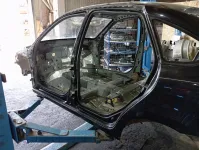 Порог со стойкой левый Lada Granta