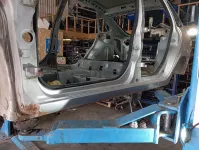 Порог со стойкой левый Lada Granta