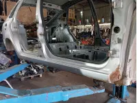 Порог со стойкой правый Lada Granta