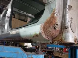Порог со стойкой правый Lada Granta