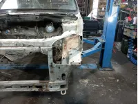 Лонжерон передний левый Lada Granta