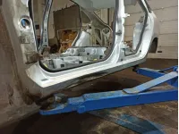 Порог со стойкой левый Lada Granta