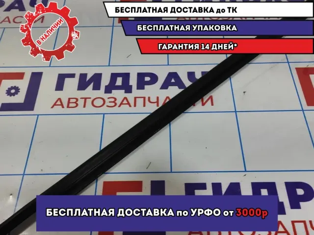 Молдинг стекла двери передней правой Lada Granta 8450072553. Внешний.