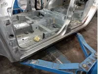 Порог со стойкой левый Lada Granta