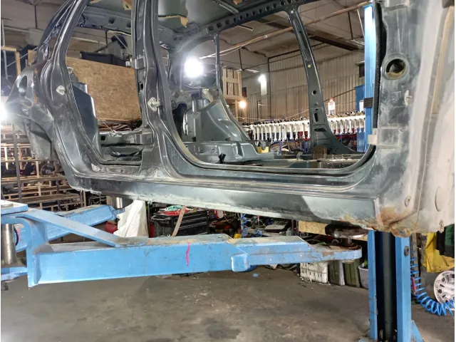 Порог со стойкой правый Lada Kalina 2