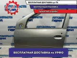 Дверь передняя левая Lada Largus 801012741R. Вмятина. Не под молдинг.