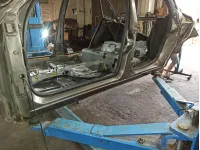 Порог со стойкой левый Lada Priora (2170)