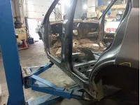 Порог со стойкой левый Land Rover Freelander 2 LR000782
