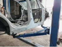 Порог со стойкой правый Lexus RX350 (AL10)