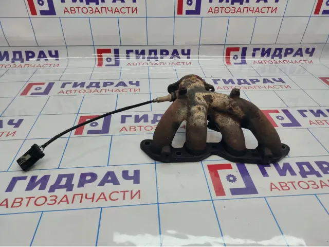 Коллектор выпускной Lifan Solano LF481Q11008100A. С датчиком.