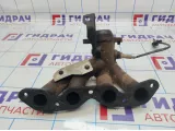 Коллектор выпускной Lifan Solano LF481Q11008100A. С датчиком.