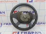 Рулевое колесо Lifan Solano B3402100B14. Мультируль. Перешит, остатки клея.