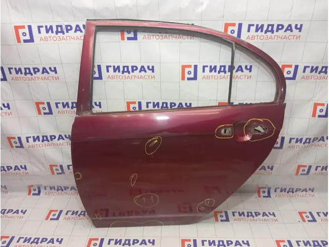 Дверь задняя левая Lifan Solano B6201001