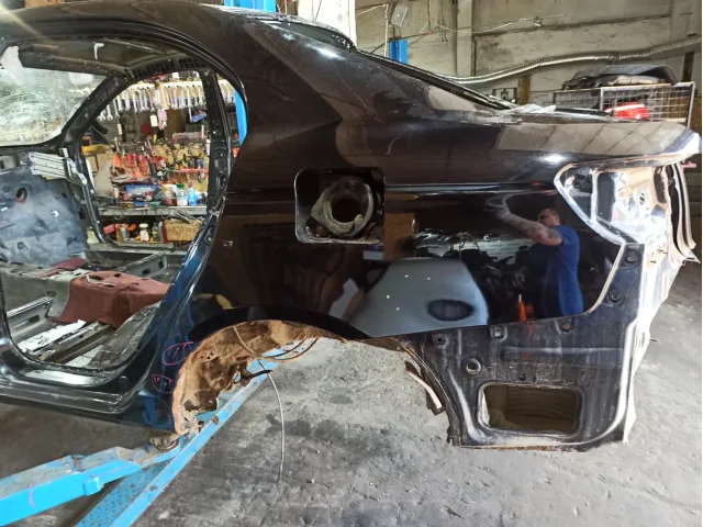 Крыло заднее левое Lifan Solano