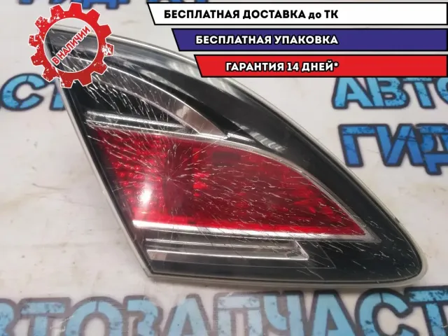 Фонарь задний внутренний левый Mazda 6 GH 2011 GDK2513G0C Удовлетворительное состояние Дефект. Трещины.