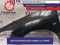 Крыло переднее левое Mazda 6 (GH) GS1D-52-210C. Царапины ЛКП, красилось.