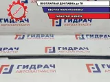 Накладка стекла переднего правого Mazda Mazda 6 (GJ) GHP9-50-640E. Хром. Сломаны крепления.