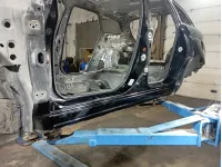 Порог со стойкой левый Mazda CX-7