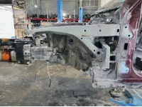 Лонжерон передний левый Mercedes-Benz GLK (X204)