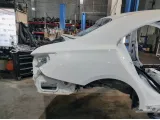 Крыло заднее правое Mercedes-Benz CLA 200 (C117) 1176300221. Ремонтировалось.