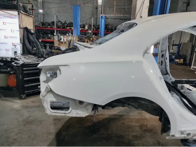 Крыло заднее правое Mercedes-Benz CLA 200 (C117) 1176300221. Ремонтировалось.