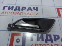 Ручка двери внутренняя задняя левая Mercedes-Benz CLA 200 (C117) 24676005619051. С накладкой.