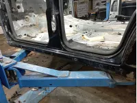 Порог со стойкой левый Mercedes-Benz ML55AMG (W163)